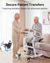 Load image into Gallery viewer, PERLECARE Sit to Stand Lift for Elderly, Stand Assist with Adjustable Height Options, Safety Belt and Lockable Smooth Casters, Easy Operation, Ideal for Post-Surgery Recovery and Disabled Individuals