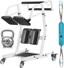 Load image into Gallery viewer, PERLECARE Sit to Stand Lift for Elderly, Stand Assist with Adjustable Height Options, Safety Belt and Lockable Smooth Casters, Easy Operation, Ideal for Post-Surgery Recovery and Disabled Individuals