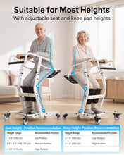 Load image into Gallery viewer, PERLECARE Sit to Stand Lift for Elderly, Stand Assist with Adjustable Height Options, Safety Belt and Lockable Smooth Casters, Easy Operation, Ideal for Post-Surgery Recovery and Disabled Individuals