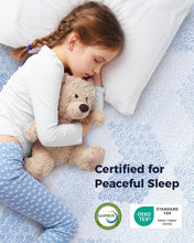 Load image into Gallery viewer, PERLECARE 3 Inch Twin Medium-Firm Memory Foam Mattress Topper, CertiPUR-US®, Cooling Bamboo Cover, Removable&Washable, Oeko-Tex Certified