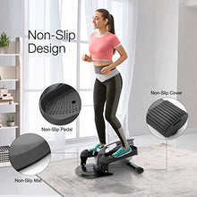 Load image into Gallery viewer, PCPE01 Under Desk Elliptical Mini Elliptical Machine Suitable for Gym Office Home