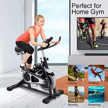Load image into Gallery viewer, PCSB01 Indoor Cycling Bike, Sturdy Exercise Bike Stationary with Comfortable Seat