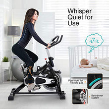 Load image into Gallery viewer, PCSB01 Indoor Cycling Bike, Sturdy Exercise Bike Stationary with Comfortable Seat