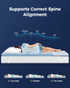 PERLECARE King 3 inch Medium Firm Mattress Topper with Bamboo Cover