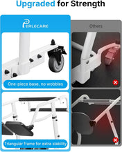 Load image into Gallery viewer, PERLECARE Sit to Stand Lift for Elderly, Stand Assist with Adjustable Height Options, Safety Belt and Lockable Smooth Casters, Easy Operation, Ideal for Post-Surgery Recovery and Disabled Individuals
