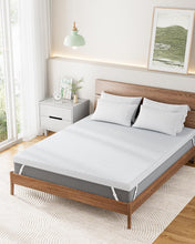 Load image into Gallery viewer, PERLECARE Full Size 4 inch Cooling Mattress Topper with Bamboo Cover
