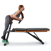 Load image into Gallery viewer, PCWB01 Adjustable Weight Bench for Full Body Workout
