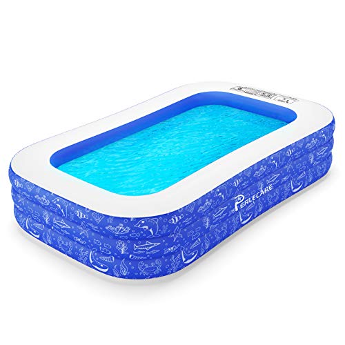 PCISP02 Swimming Pool for Kiddie, Kids, Adults, Toddlers, 120'' x 72'' x 22'' Backyard/Garden/Outdoor Pool