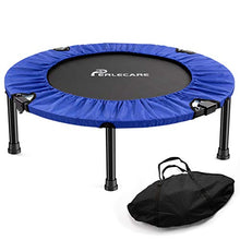 Load image into Gallery viewer, PCFT01 38” Foldable Trampoline Mini Exercise Rebounder
