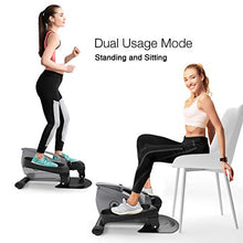 Load image into Gallery viewer, PCPE01 Under Desk Elliptical Mini Elliptical Machine Suitable for Gym Office Home
