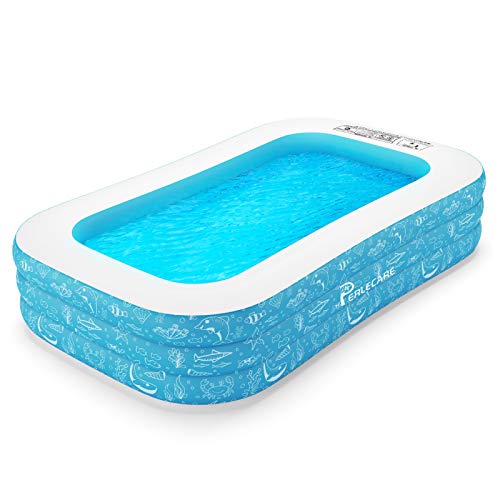 PCISP02 Swimming Pool for Kiddie, Kids, Adults, Toddlers, 120'' x 72'' x 22'' Backyard/Garden/Outdoor Pool