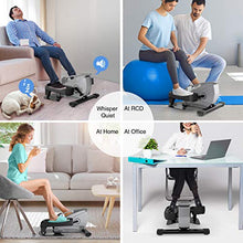 Load image into Gallery viewer, PCPE01 Under Desk Elliptical Mini Elliptical Machine Suitable for Gym Office Home
