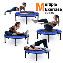 Load image into Gallery viewer, PCFT01 38” Foldable Trampoline Mini Exercise Rebounder
